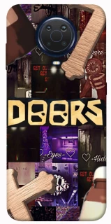 Чехол на Nokia G20 / G10 / 6.3 Roblox doors dark mode фото 1 из 1