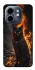 Чохол на Infinix Smart 9 4G / Hot 50i Вогняний кіт фото 1 з 1