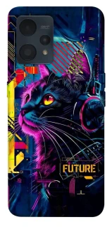 Чохол на Realme 9 4G / 9 Pro+ Cyber Cat v2 фото 1 з 1