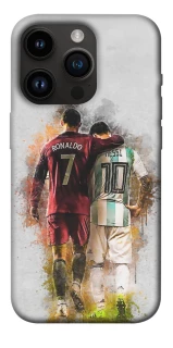 Чохол на Apple iPhone 14 Pro (6.1") Ronaldo та Messi фото 1 з 1