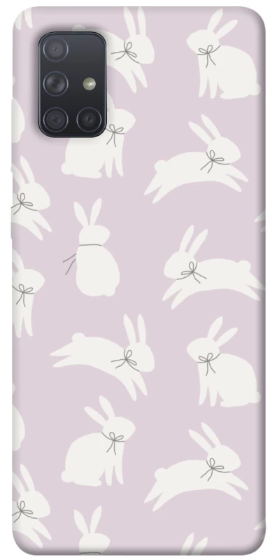 Чохол на Samsung Galaxy A71 Bunny Kisses фото 1 з 1
