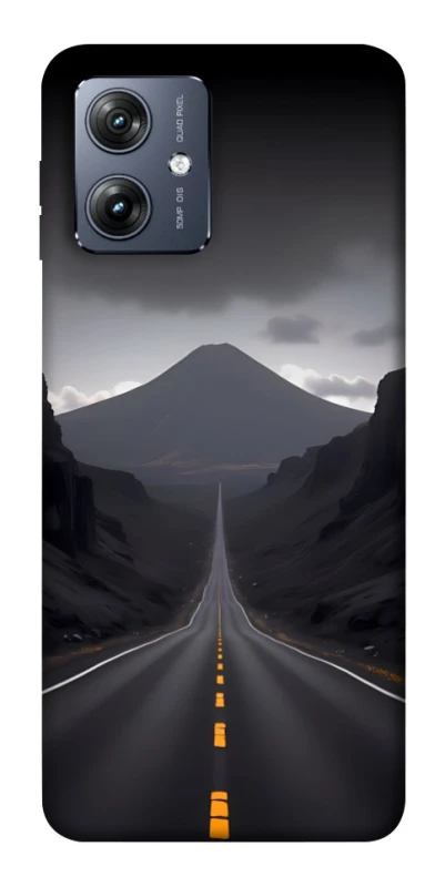 Чехол на Motorola Moto G54 Black mountains фото 1 из 1