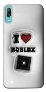 Чохол на Huawei Y6 Pro (2019) I love Roblox фото 1 з 1