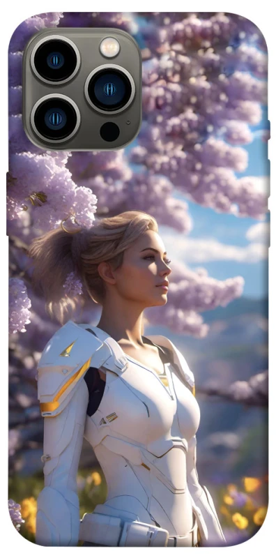 Чохол на Apple iPhone 13 Pro Max (6.7") Cyber space girl ver.1 фото 1 з 1