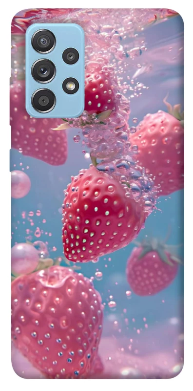 Чохол на Samsung Galaxy A52 4G / A52 5G Полуниця в воді фото 1 з 1