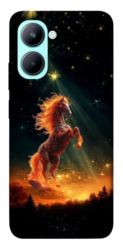 Чохол на Realme C33 Red Fire Horse ver.2 фото 1 з 1