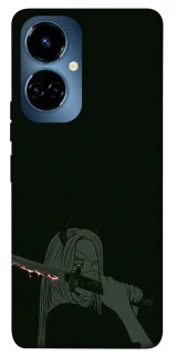 Чохол на TECNO Camon 19 Pro Людина-бензопила фото 1 з 1