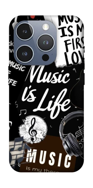 Чехол на Apple iPhone 16 Pro Music is Life фото 1 из 1