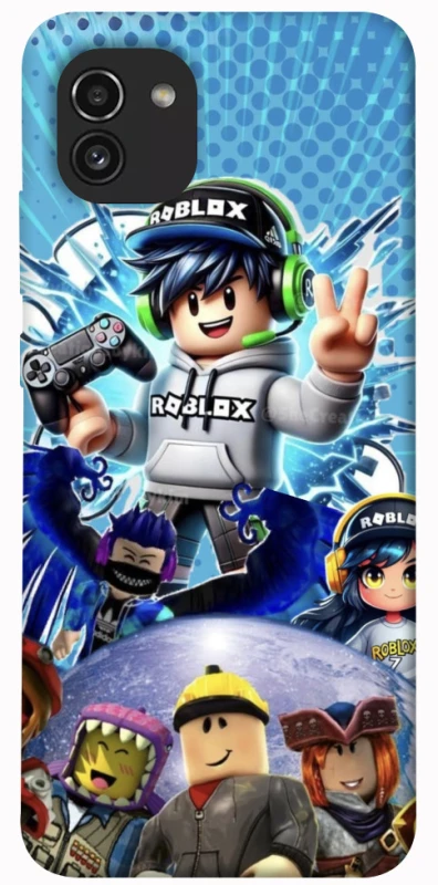 Чохол на Samsung Galaxy A03 Roblox collage ver.3 фото 1 з 1