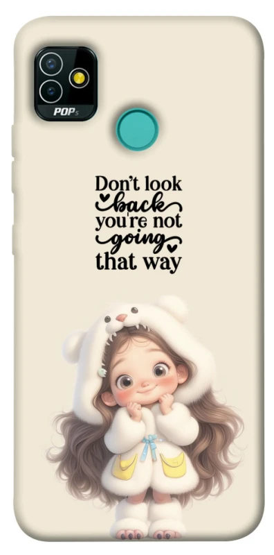 Чохол на TECNO POP 5 Don't look back фото 1 з 1