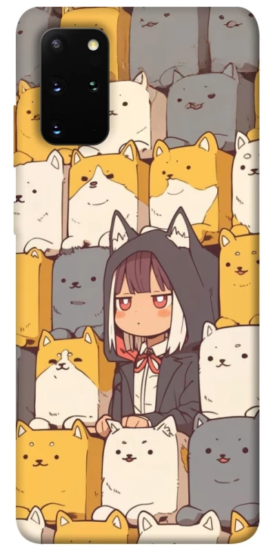 Чехол на Samsung Galaxy S20+ Like a cat фото 1 из 1