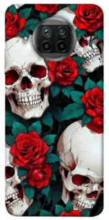 Чохол на Xiaomi Mi 10T Lite / Redmi Note 9 Pro 5G skull and rose фото 1 з 1