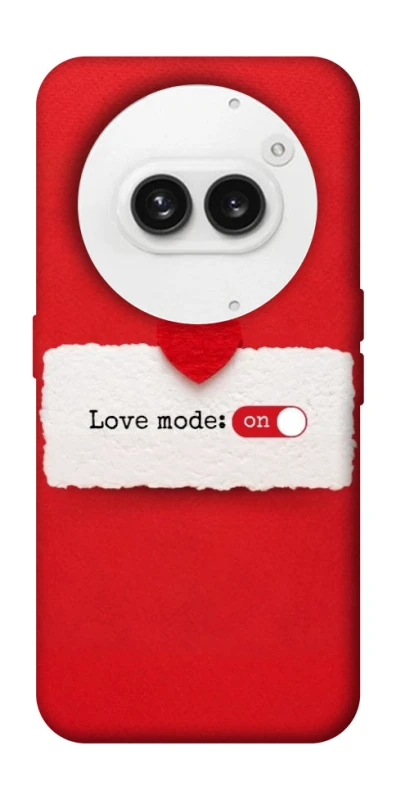 Чехол на Nothing Phone (2a) Love Mode ON фото 1 из 1