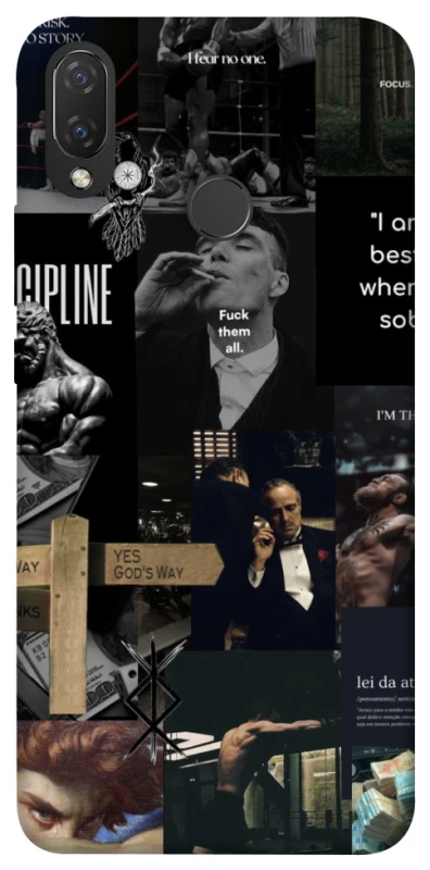 Чохол на Huawei P Smart+ (nova 3i) Men's style v2 фото 1 з 1