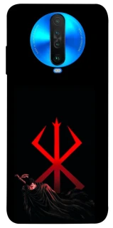 Чохол на Xiaomi Poco X2 Berserk Red Logo фото 1 з 1