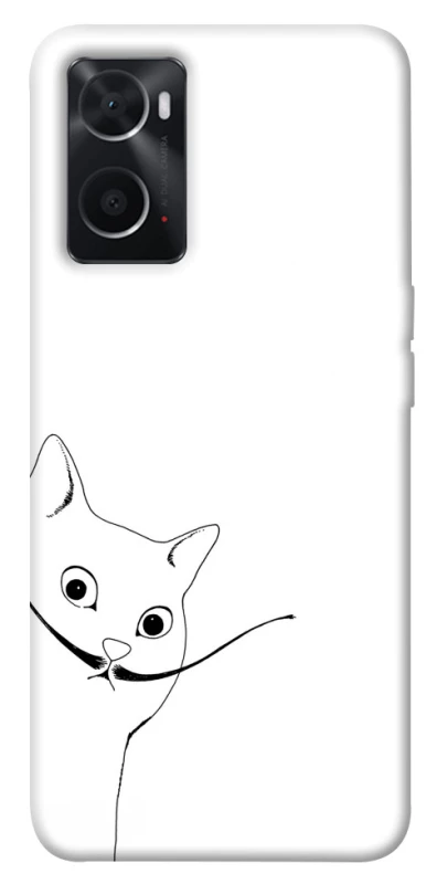 Чехол на Oppo A76 4G Кот Дали фото 1 из 1