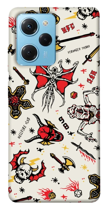 Чохол на Xiaomi Poco X5 Pro 5G Stranger Things ver.2 фото 1 з 1