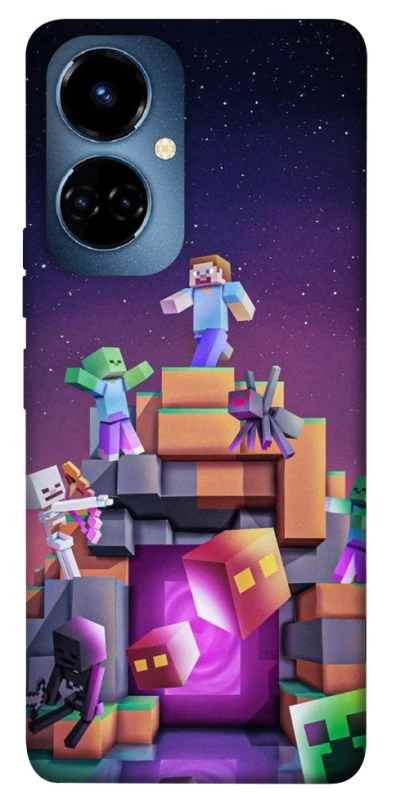 Чехол на TECNO Camon 19 Pro Minecraft aesthetics фото 1 из 1