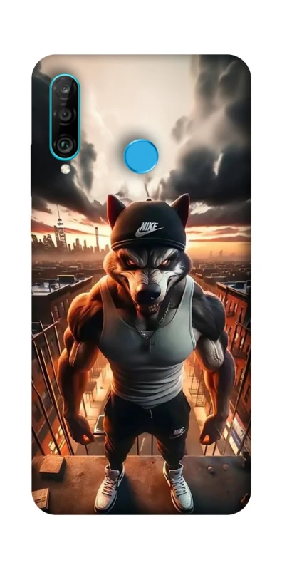 Чехол на Huawei P30 lite Волк фото 1 из 1
