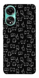 Чехол на Oppo A78 4G Black Cats фото 1 из 1