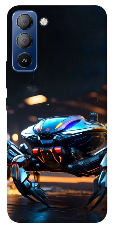 Чехол на TECNO Pop 5 LTE Cyber ​​crab фото 1 из 1
