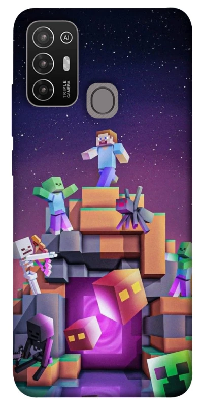 Чехол на ZTE Blade A52 Minecraft aesthetics фото 1 из 1