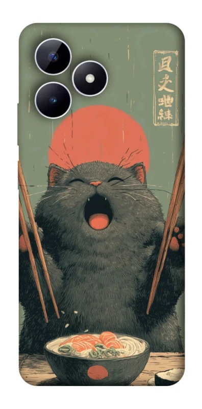 Чехол на Realme Note 50 5G Hungry Cat фото 1 из 1