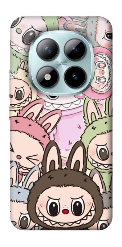 Чохол на Xiaomi Redmi Note 15 Pro+ 5G All Labubu 3 фото 1 з 1