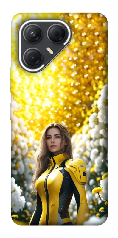 Чохол на TECNO Pova 7 Cyber space girl ver.2 фото 1 з 1