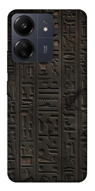 Чехол на Xiaomi Redmi 13C Hieroglyphs фото 1 из 1