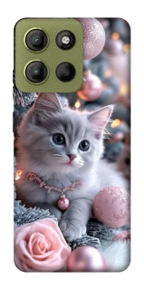 Чохол на Motorola Moto G15 4G Christmas Kitty фото 1 з 1