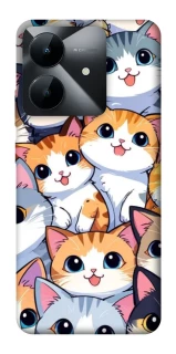 Чехол на Realme Note 60x Cute Cat v2 фото 1 из 1