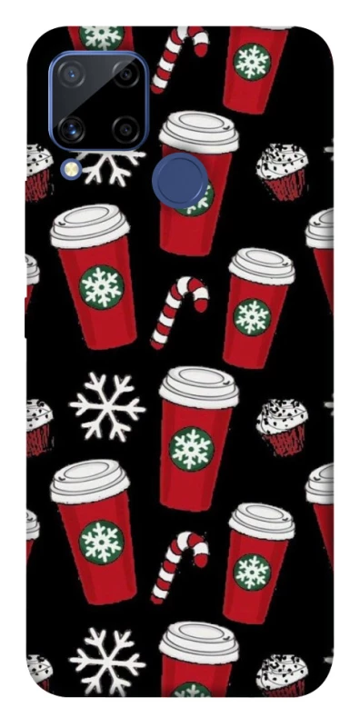 Чохол на Realme C15 Новорічний v40 фото 1 з 1