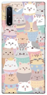 Чехол на Samsung Galaxy Note 10 Funny Kittens ver.2 фото 1 из 1