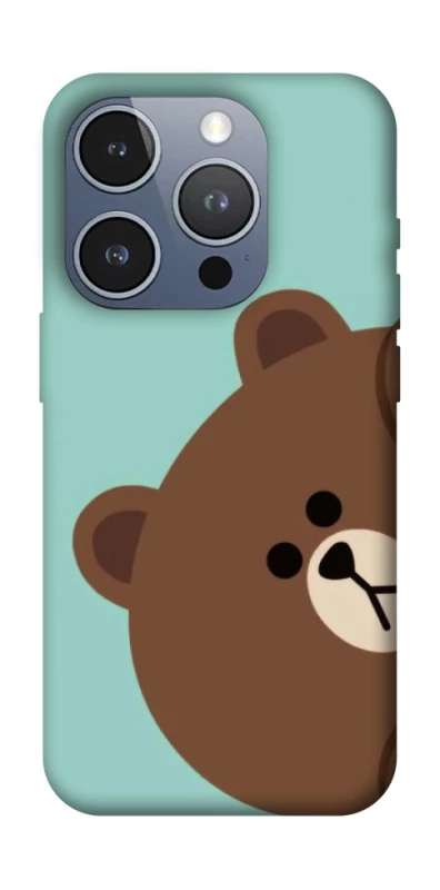 Чехол на Apple iPhone 16 Pro bear фото 1 из 1