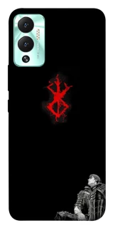 Чехол на Infinix Hot 12 Play berserk black фото 1 из 1