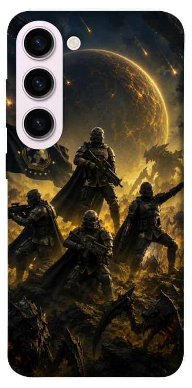 Чохол на Samsung Galaxy S23+ HELLDIVERS ver.2 фото 1 з 1