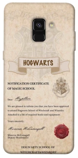 Чехол на Samsung A530 Galaxy A8 (2018) The Hogwarts acceptance letter фото 1 из 1