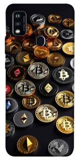 Чехол на ZTE Blade A51 Many coins фото 1 из 1