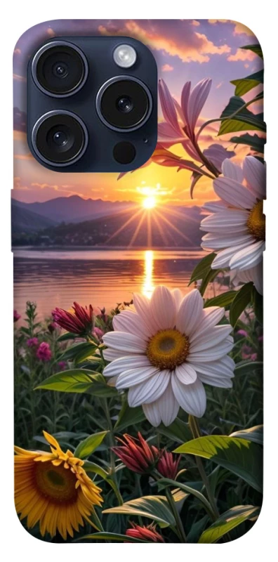 Чохол на Apple iPhone 15 Pro (6.1") Flowers v31 фото 1 з 1