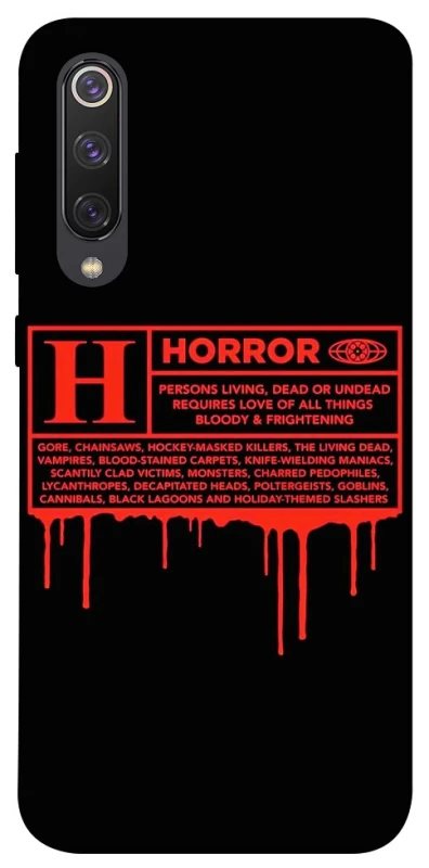 Чохол на Xiaomi Mi 9 SE Horror Halloween фото 1 з 1