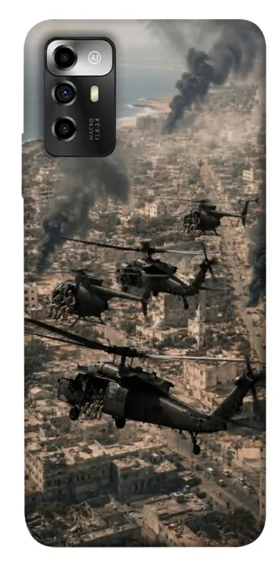 Чохол на ZTE Blade A72 Black hawk фото 1 з 1