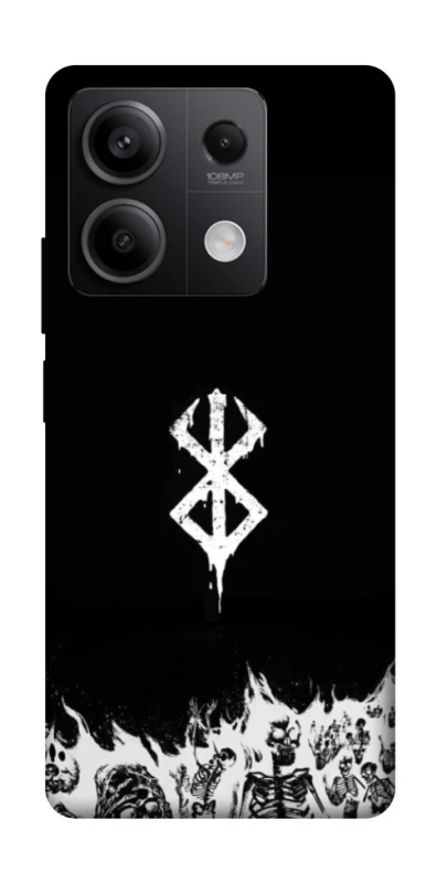 Чехол на Xiaomi Redmi Note 13 5G Berserk skeletons фото 1 из 1