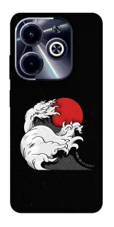 Чехол на Infinix Hot 40i Волны Японии v2 фото 1 из 1