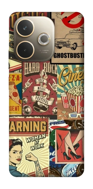 Чохол на Oppo A5 Pro 4G Retro collage ver.2 фото 1 з 1