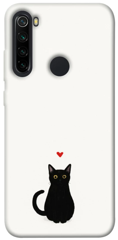 Чехол на Xiaomi Redmi Note 8 cat in love фото 1 из 1