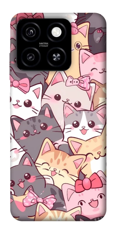 Чехол на ZTE Blade A55 4G Cute Cat фото 1 из 1