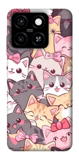 Чохол на ZTE Blade A55 4G Cute Cat фото 1 з 1