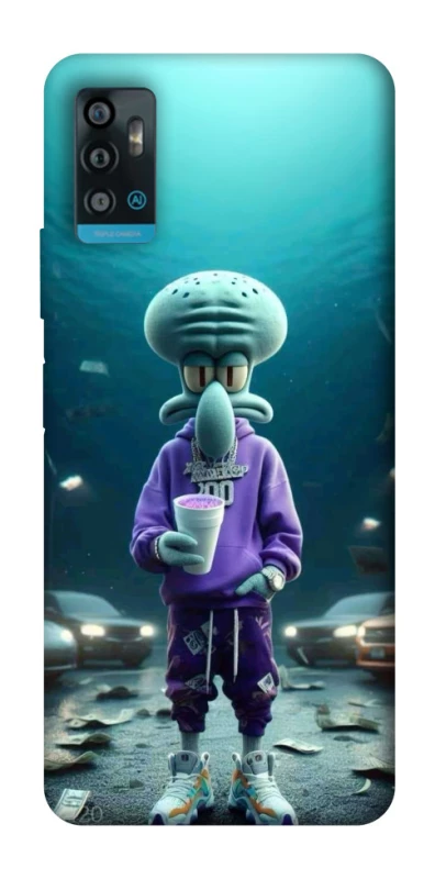 Чохол на ZTE Blade A71 Сквідвард фото 1 з 1