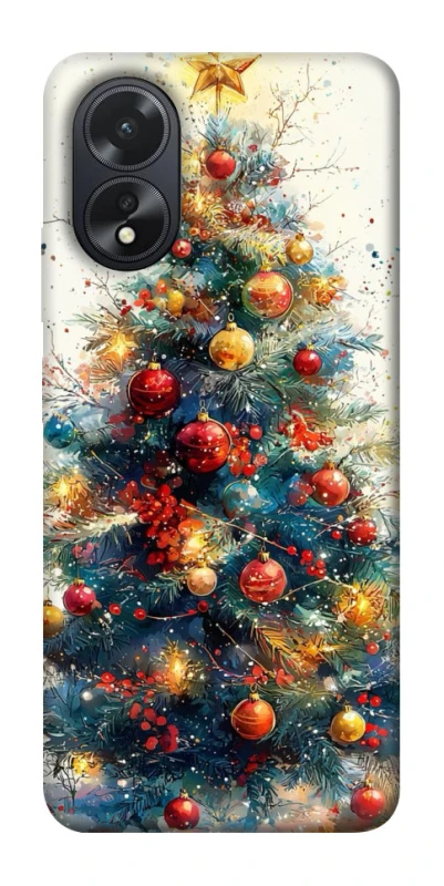 Чехол на Oppo A18 Новогодний v36 фото 1 из 1